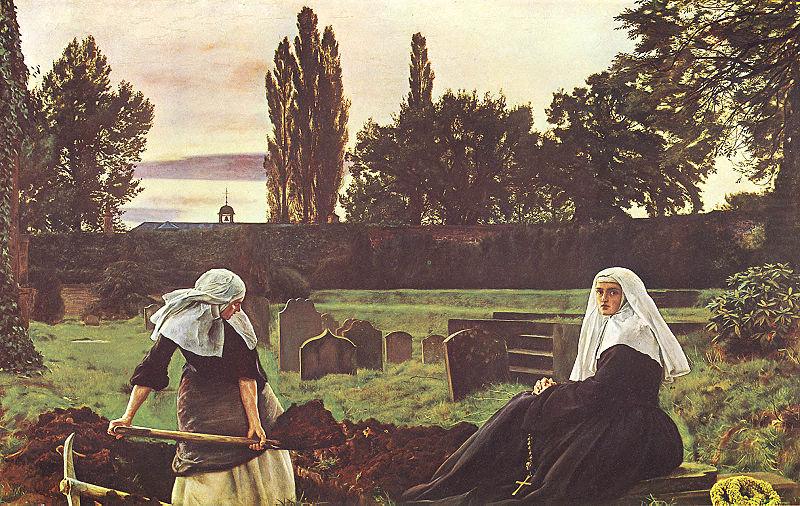 Sir John Everett Millais The Vale of Rest china oil painting image
